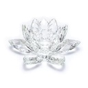 Bougeoir lotus en cristal - Grand