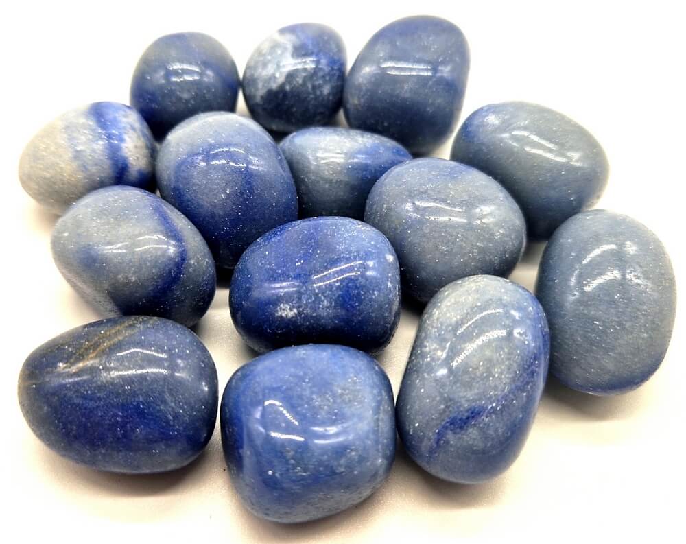Aventurine bleue - Pierre roulée