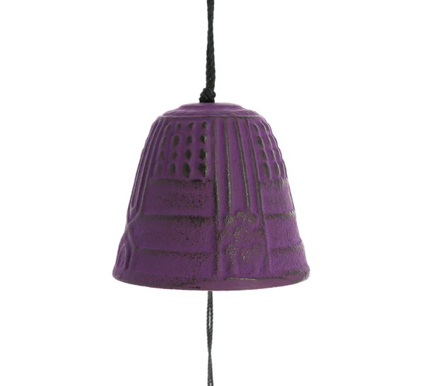 Cloche Furin Iwachu - Pourpre