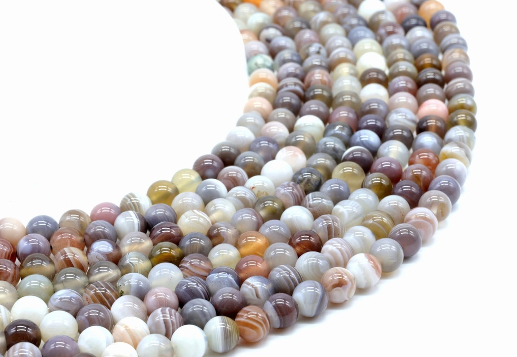 Agate Botswana - Rang de Perles