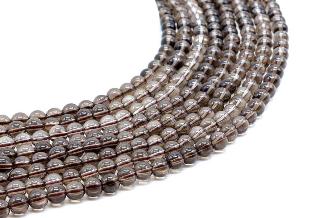 Quartz Fumé - Rang de Perles