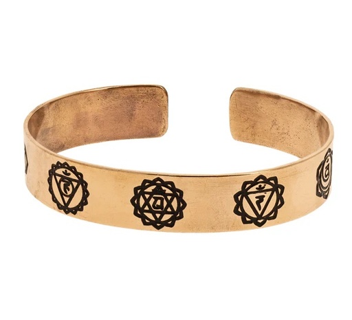 Bracelet en Cuivre - 7 Chakras